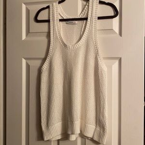 Arborist woven muscle tank